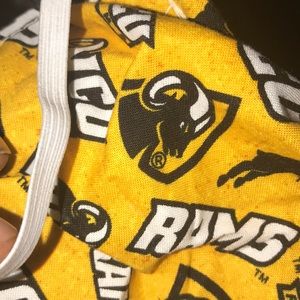 A rams football mask